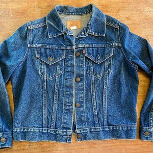 Vintage 1970s Levi's Type lll Trucker Denim Jacket - Womens M 76001 0214